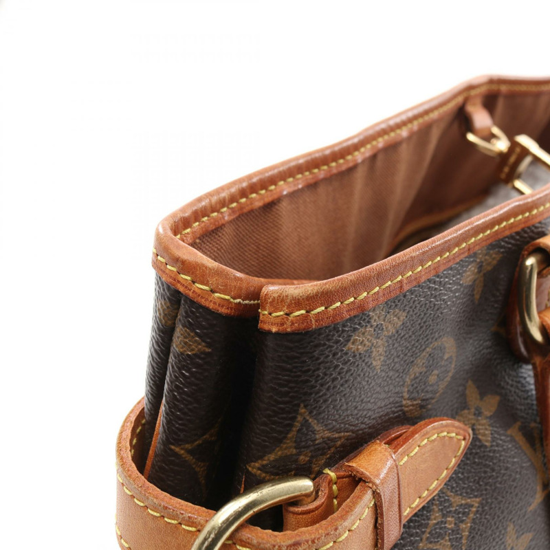 LOUIS VUITTON Batignolles 橫向字母單肩包 M51154 PVC 二手女款-7
