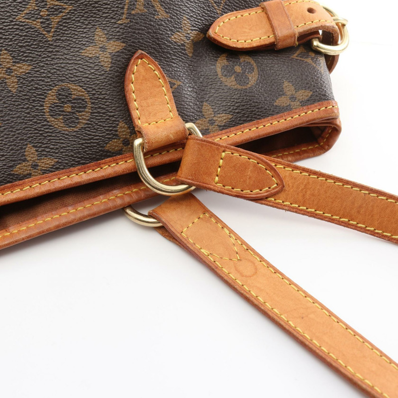 LOUIS VUITTON Batignolles 橫向字母單肩包 M51154 PVC 二手女款-12