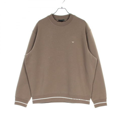 Emporio Armani 運動衫 6R1MF2 1JHSZ 棉質棕色 二手男款