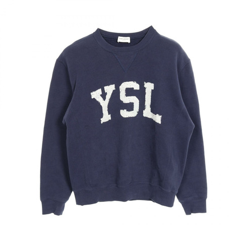 SAINT LAURENT PARIS 運動衫 666987 棉質海軍藍 二手男款