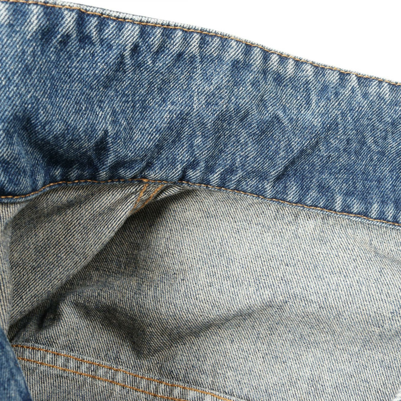 PRADA 牛仔連身褲 GFZ017 棉質 藍色 二手 女款 #36-7