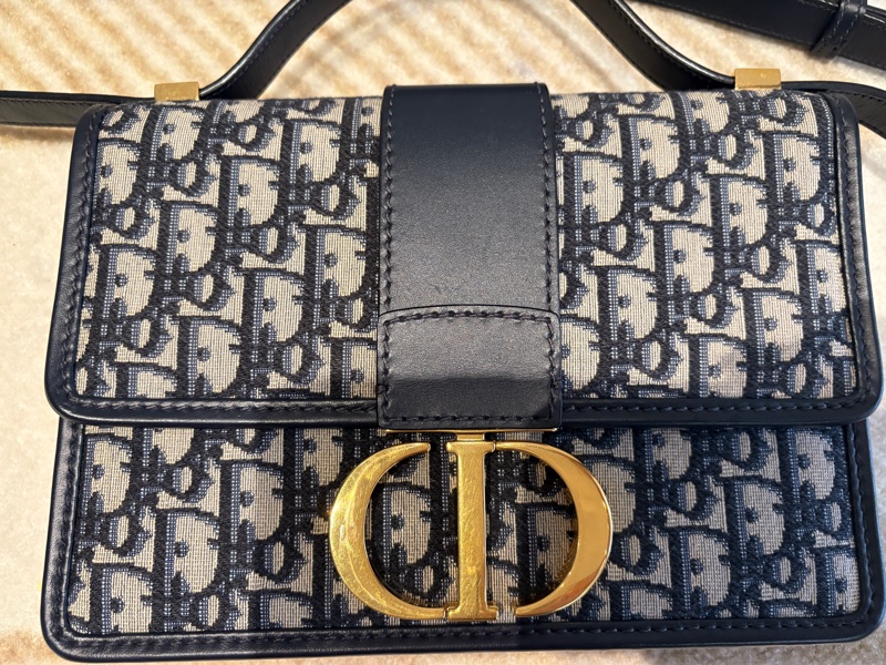 Dior /迪奧 老花蒙田30 單肩斜跨包 尺寸24*17*6-2
