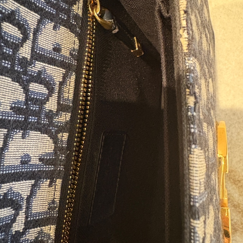 Dior /迪奧 老花蒙田30 單肩斜跨包 尺寸24*17*6-8