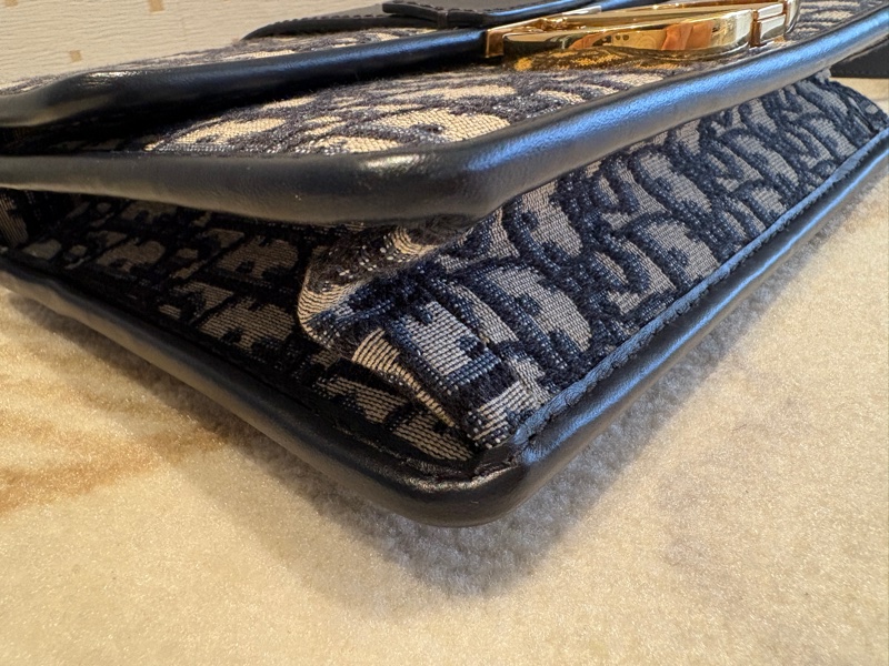 Dior /迪奧 老花蒙田30 單肩斜跨包 尺寸24*17*6-11