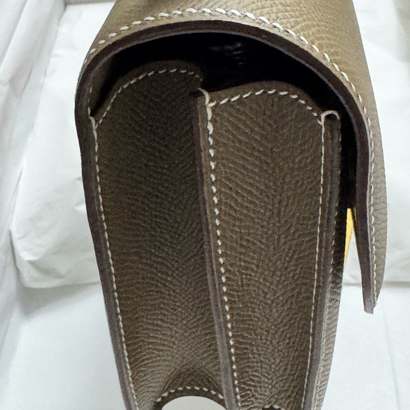 金剛套裝[保證全新正貨］愛馬仕 Hermes Etoupe Mini Constance and Constance Slim Set-5