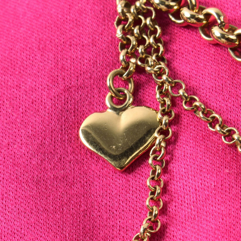 LOUIS VUITTON T卹 S 尺寸 短袖 棉質 粉紅色 二手-6