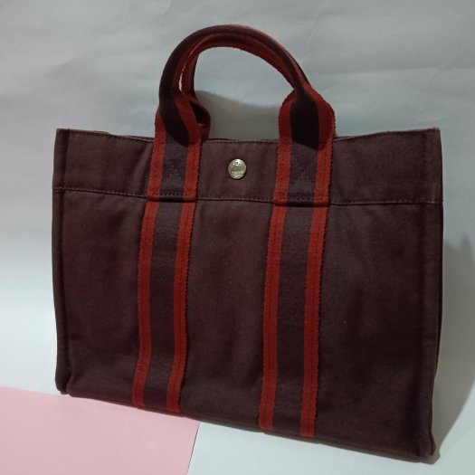 🟥很美的狀態/HERMES/🟥/愛馬仕/小手提袋/帆布包-0