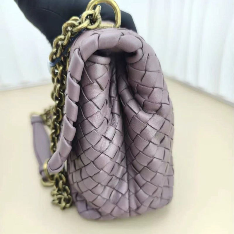 BV olimpia經典編織肩背斜背包24*16*8 98新 配件塵袋-5