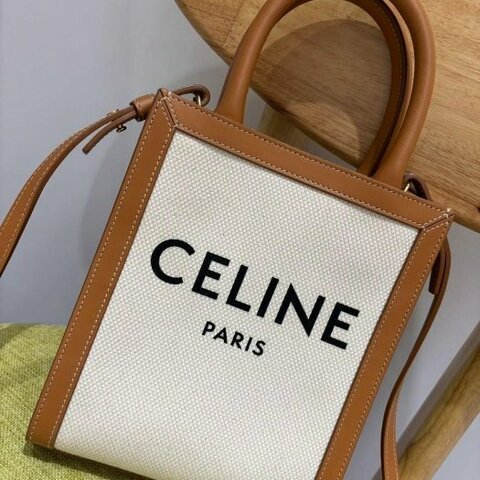 *SHIHNA名牌精品*Celine 帆布迷你Cabas包