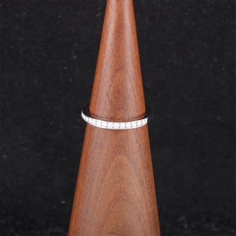 TIFFANY&CO(蒂芙尼) pt950 排鑽 戒指 47