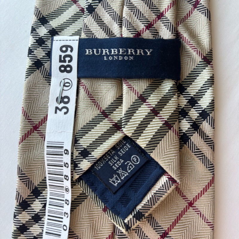 Burberry 博柏利 男士經典格紋 100% 絲質領帶-2
