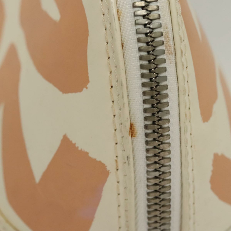 【日本直送】路易威登塗鴉 Alma 橫向手提包 白橙 M92176 正品 117141-4