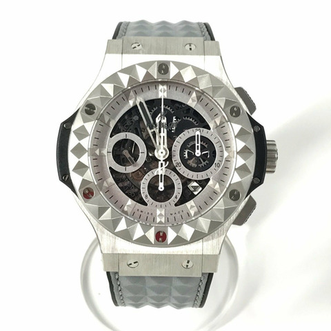 HUBLOT 311.SX.8010.VR.DPM14，全球限量 250 枚，Aeroban，Depeche Mode，男士手錶，鏤空，不銹鋼，銀色