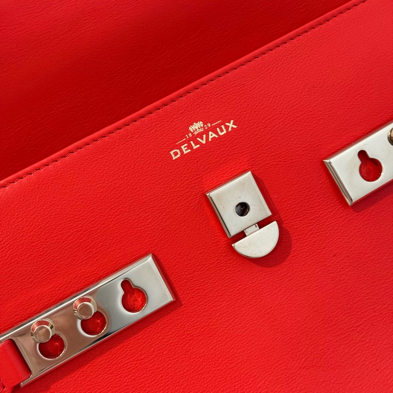Delvaux Tempête MM｜Piment Calf Souple 全新｜附購證＋全配件-3