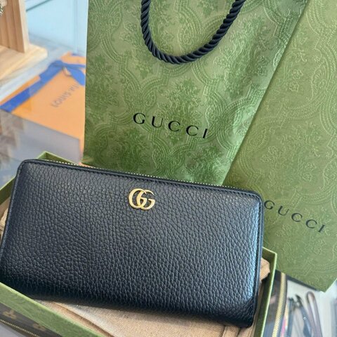 *SHIHNA名牌精品*GUCCI 經典拉鍊長夾
