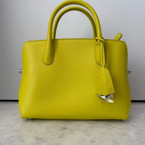Dior Open Bar Bag Small｜Neon Lime 萊姆綠｜小尺寸托特包