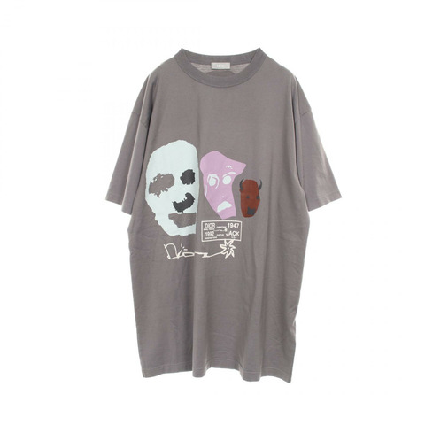 Christian Dior × TRAVIS SCOTT T卹 283J641B0677 棉 棕色 二手 男款 #M