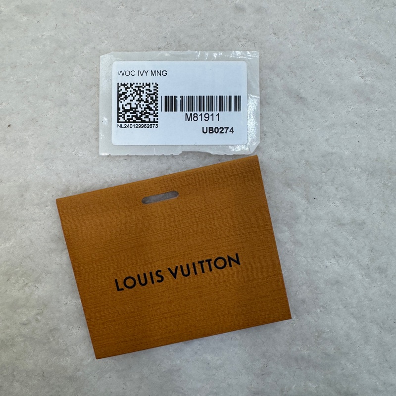 路易威登LV原花下蓋IVY WOC兩用肩側背包M81911-13