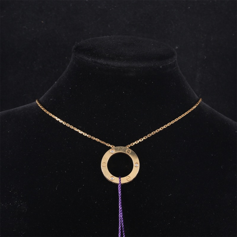 CARTIER(卡地亞) 18K黃金 鑽石 黃金 大圓餅 18K-0