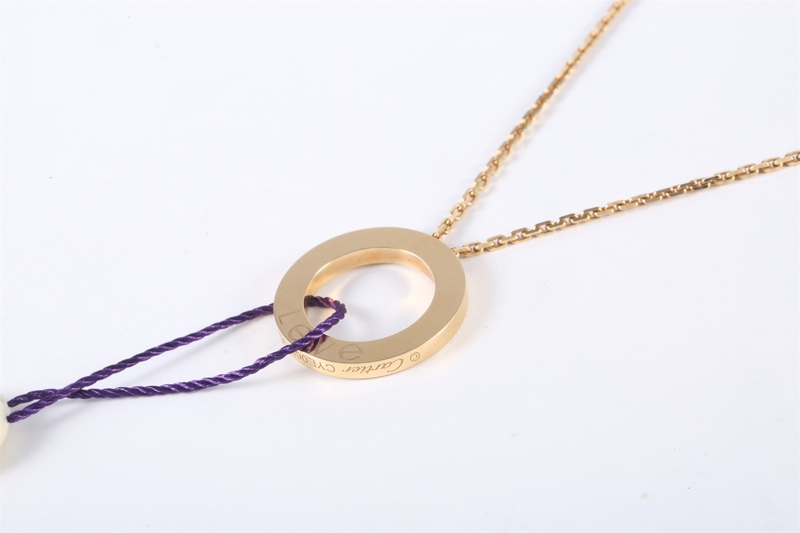 CARTIER(卡地亞) 18K黃金 鑽石 黃金 大圓餅 18K-2