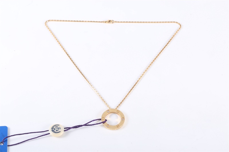 CARTIER(卡地亞) 18K黃金 鑽石 黃金 大圓餅 18K-5