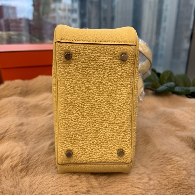 HERMES mini Lind2代i8米爾頓黃銀釦tc stamp W-2