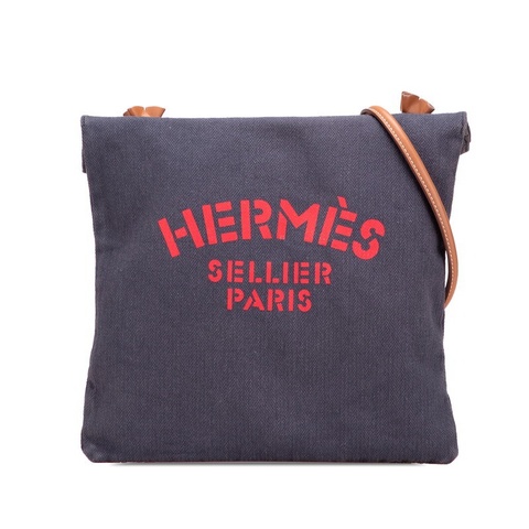 Hermes 藍色 Aline 帆布包