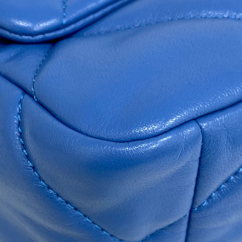 △ Chanel 香奈兒 19Bag Blue Lambskin Ruthenium-Finish Gold&Silver-tone Metal Chain 2Way Bag No.29 AS1160 藍色小羊皮鍍釕金色銀色金屬鏈條兩用袋 No.29 AS1160 -257013341-14