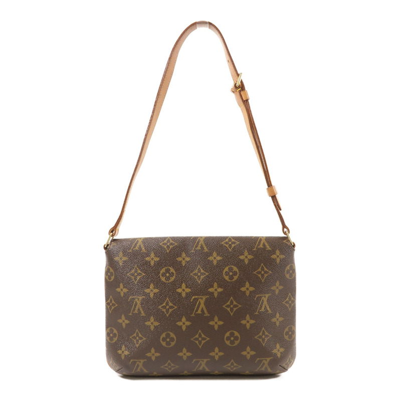 LOUIS VUITTON Monogram Musette Tango Long Shoulder金扣肩背袋-1