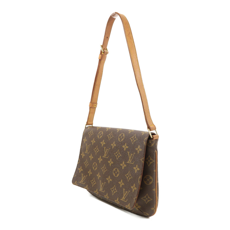 LOUIS VUITTON Monogram Musette Tango Long Shoulder金扣肩背袋-2