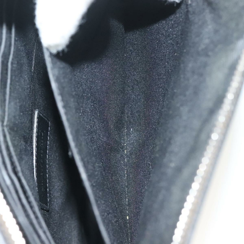 【日本直送】SAINT LAURENT 手拿包 皮革 黑色 正品 bs27165-10