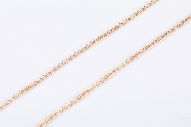 BVLGARI(寶格麗) B.ZERO1 彈簧項鏈 鏤空 18K玫瑰金 項鏈 玫瑰金-3