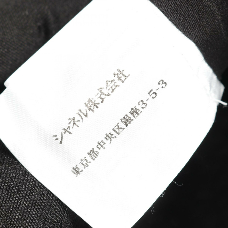 CHANEL COCO 馬克紐扣粗花呢其他夾克 P34949 尼龍黑色二手女款-3