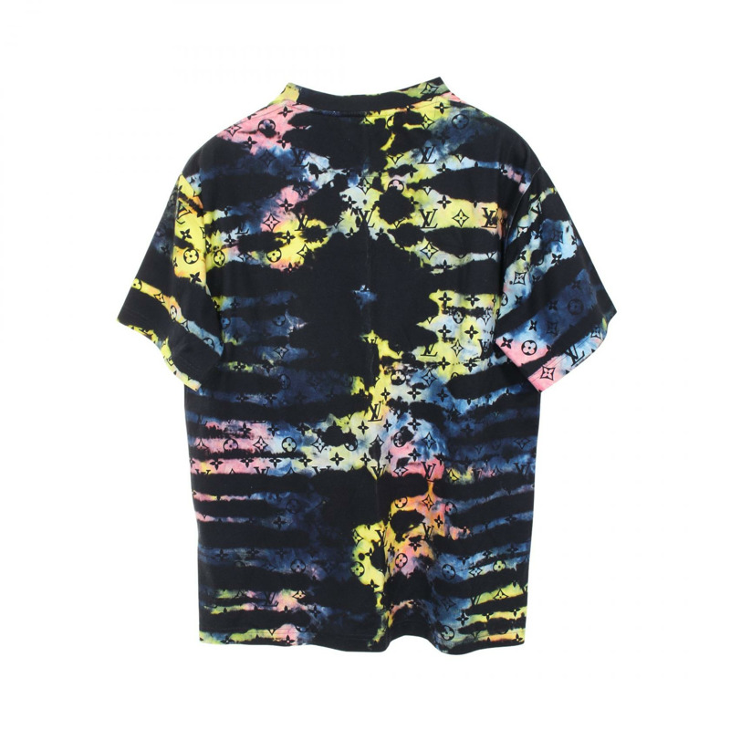 路易威登 Monogram 紮染 T 卹 RM2129 DT3 HLY31W 棉質多色 #M 男款-1