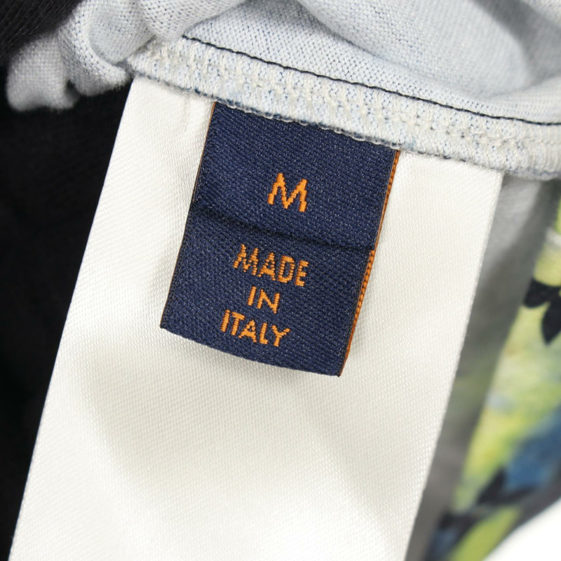 路易威登 Monogram 紮染 T 卹 RM2129 DT3 HLY31W 棉質多色 #M 男款-3