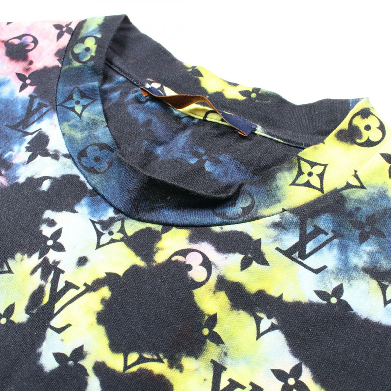 路易威登 Monogram 紮染 T 卹 RM2129 DT3 HLY31W 棉質多色 #M 男款-5