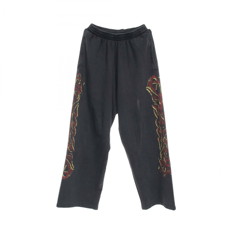 BALENCIAGA OFFSHORE 褲子 771081 棉質 灰色 二手 男女通用-0