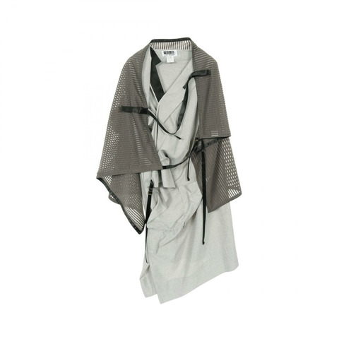 ISSEY MIYAKE 洋裝 IL91FH352 聚酯纖維 灰色 卡其色 二手 女裝