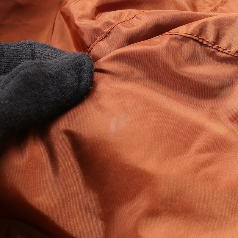 Miu Miu 其他外套 MS2087 尼龍棉 米色棕色 二手 女款-14