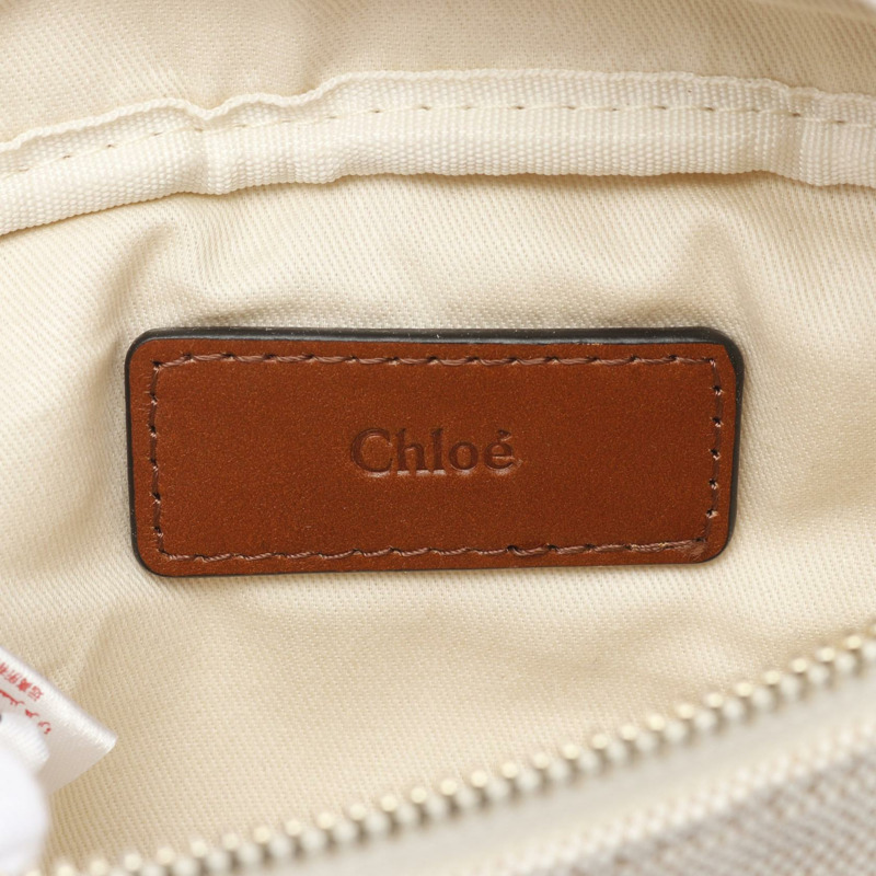Chloe Funny Pack 腰包 身體包 C20593Z40 帆布皮革 米色 新款 女款-3