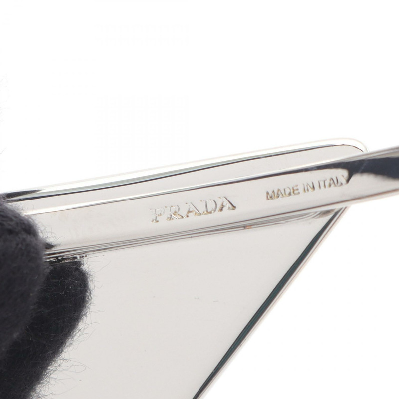 PRADA FERMAGLI 髮夾 其他時尚商品 1IF0512BA6F0002 不鏽鋼琺瑯 黑色銀色 全新 女款-2