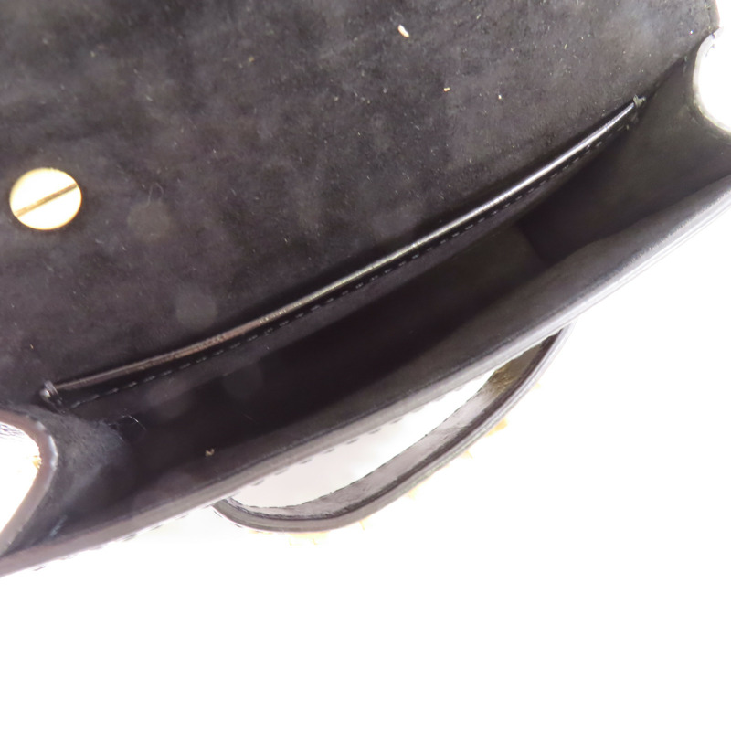 Dior 牛皮皮革J'ADior金扣鏈帶肩背袋-15