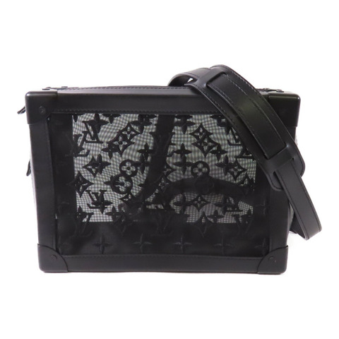 LOUIS VUITTON Monogram Embroidery Soft Trunk肩背袋
