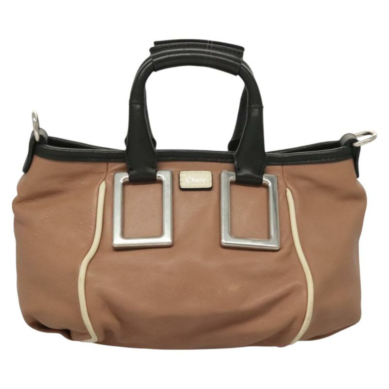 【日本直送】Chloe Etel 手提包 皮革 2 款 粉紅色 銀色 正品 BA3474-12