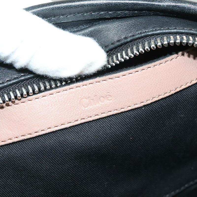 【日本直送】Chloe Etel 手提包 皮革 2 款 粉紅色 銀色 正品 BA3474-17