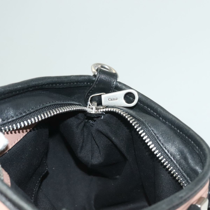 【日本直送】Chloe Etel 手提包 皮革 2 款 粉紅色 銀色 正品 BA3474-18