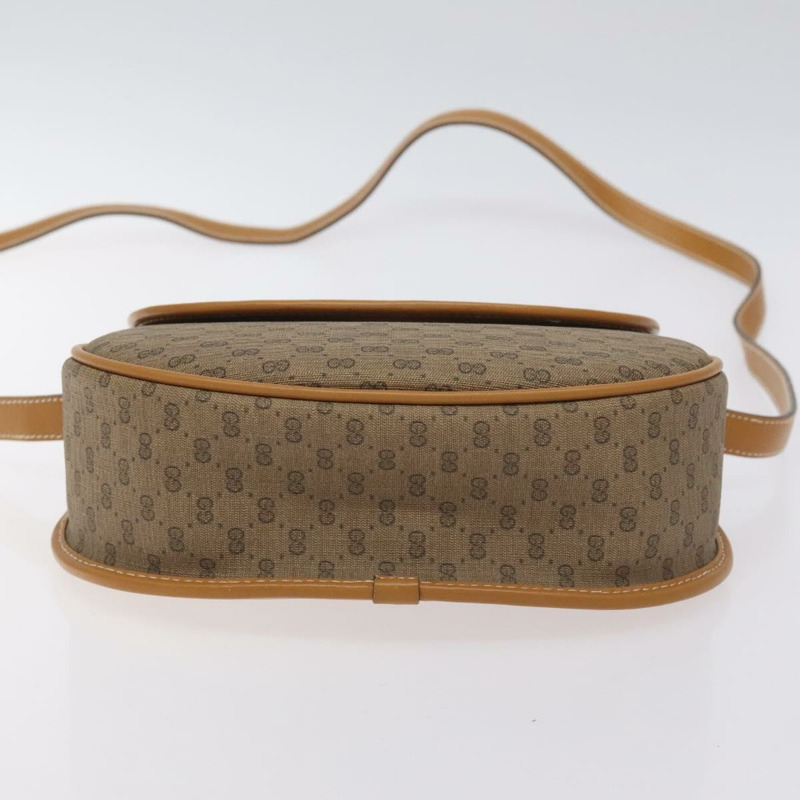 【日本直送】GUCCI 微型 GG 高級單肩包 PVC 米金色 007 58 0074 正品 SW968-4