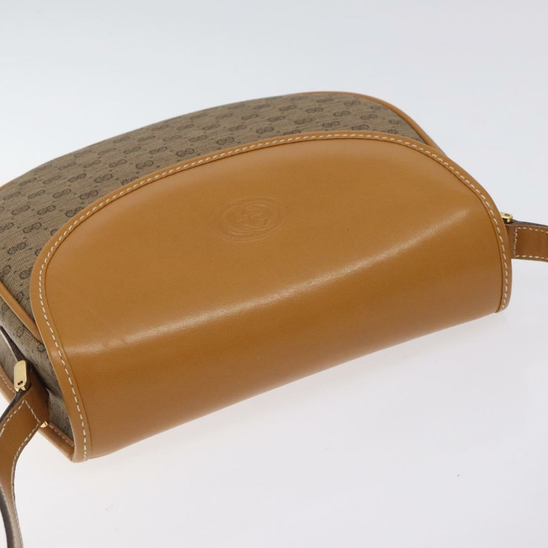 【日本直送】GUCCI 微型 GG 高級單肩包 PVC 米金色 007 58 0074 正品 SW968-5