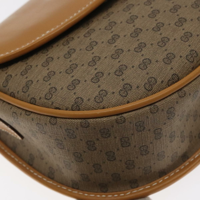 【日本直送】GUCCI 微型 GG 高級單肩包 PVC 米金色 007 58 0074 正品 SW968-14