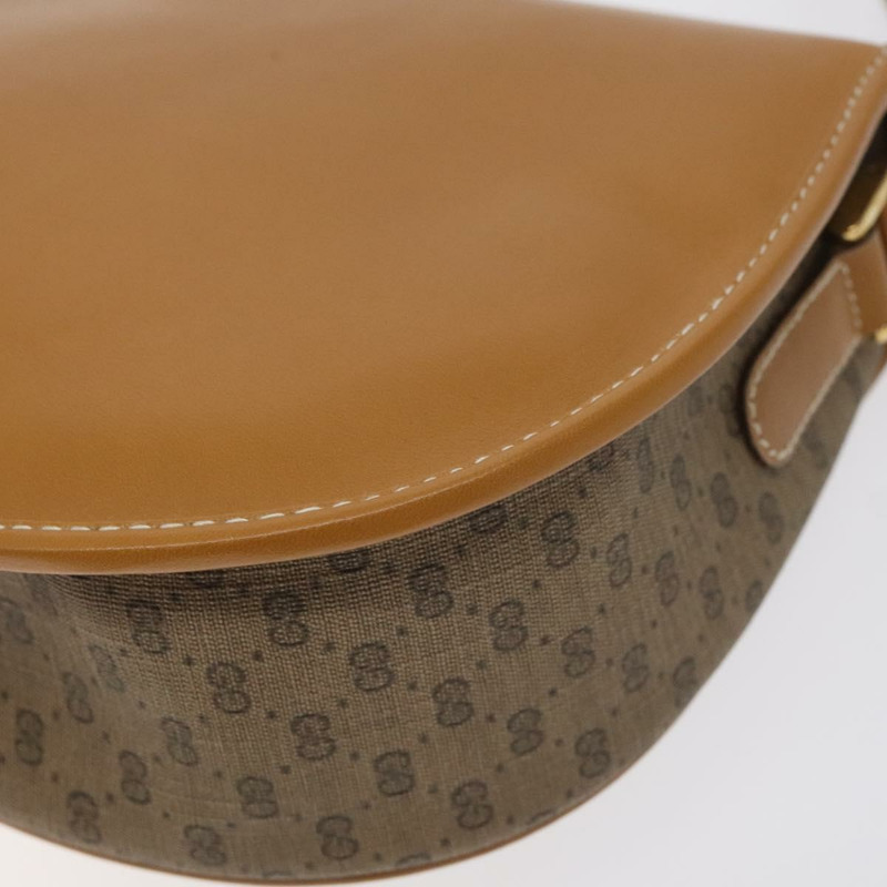【日本直送】GUCCI 微型 GG 高級單肩包 PVC 米金色 007 58 0074 正品 SW968-15